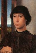 Hans Memling Portrait of a Young Man    kk China oil painting reproduction